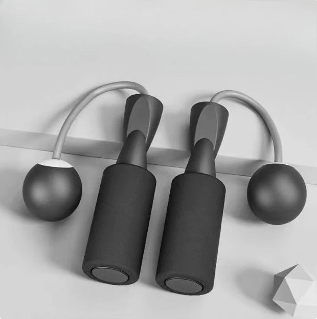 Dual Purpose Weighted Cordless Jump Rope for Weight Loss Fitness Bodybuilding at Gym Home