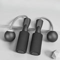 Dual Purpose Weighted Cordless Jump Rope for Weight Loss Fitness Bodybuilding at Gym Home