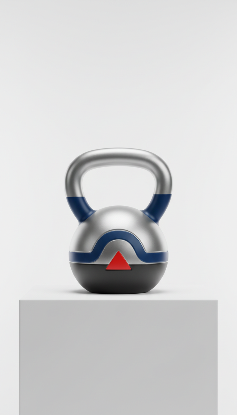 Aluminum Kettlebell With Matte Grip